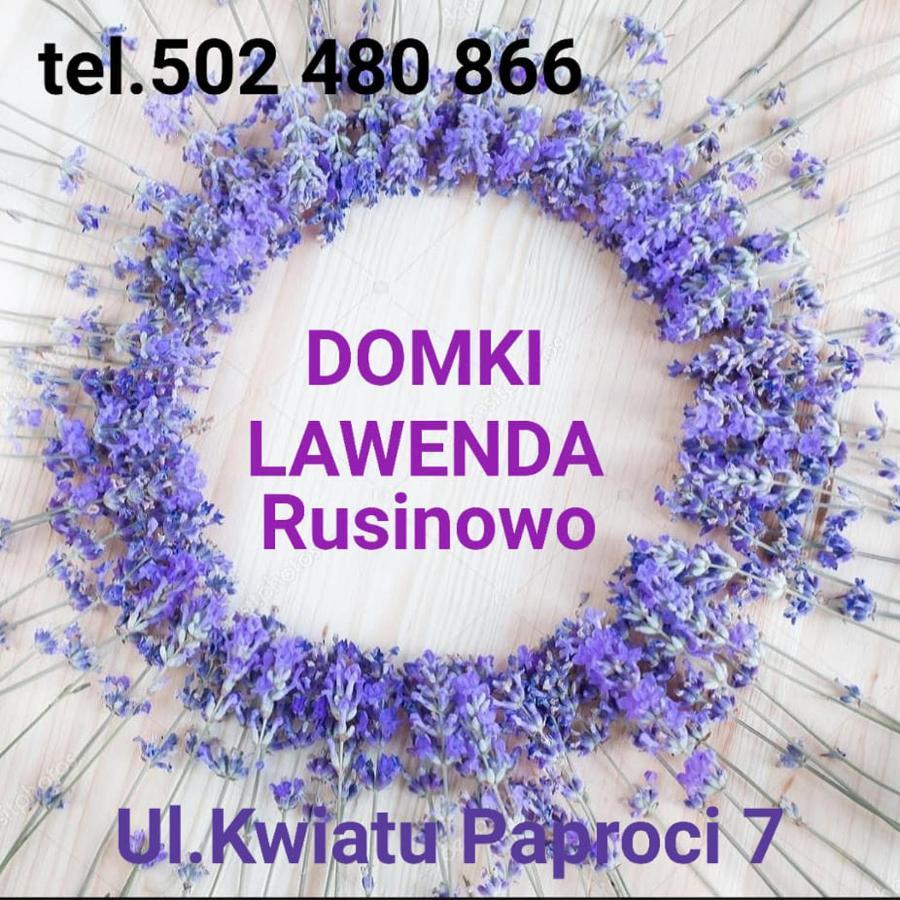 Domki Letniskowe Lawenda Rusinowo  Zewnętrze zdjęcie